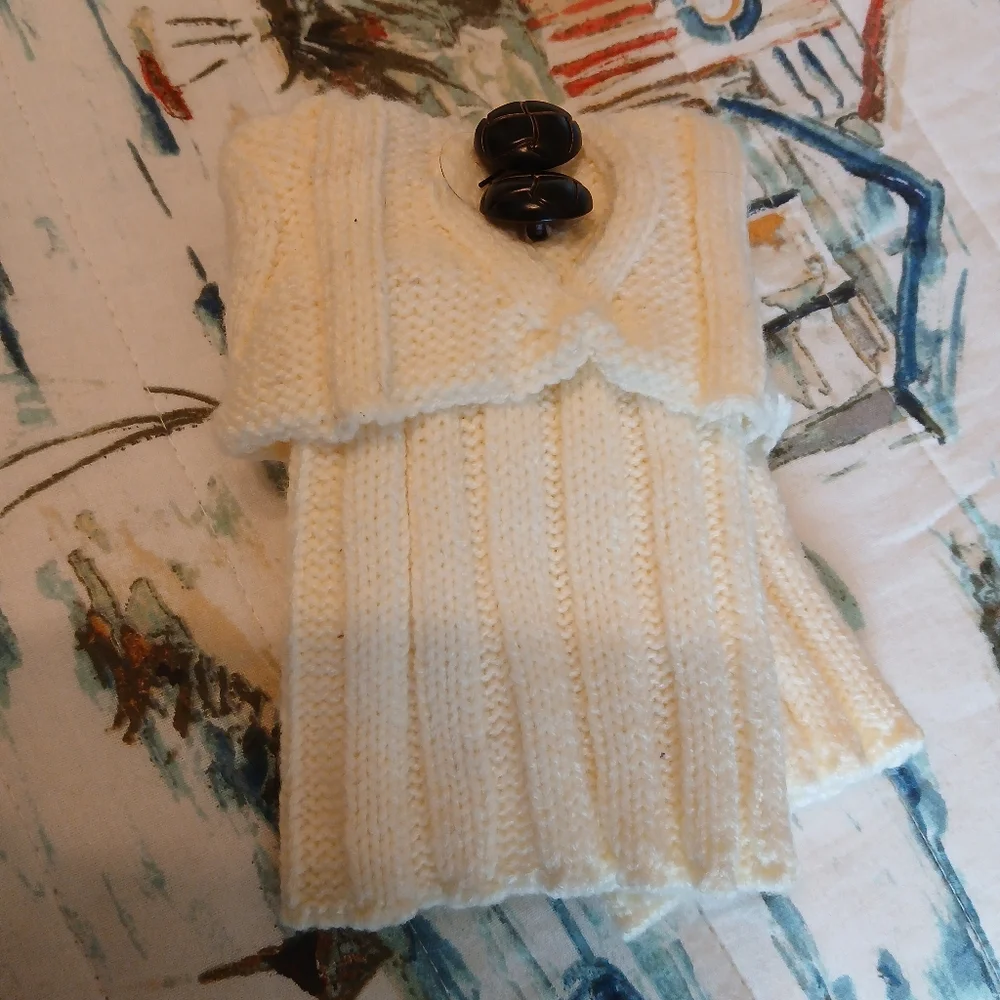 🧭2 pr boot socks/cuff/cover NWT